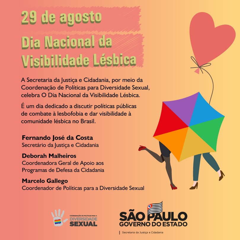 29 de Agosto dia Nacional da Visibilidade Lesbica - LGBT SOCIALISTA