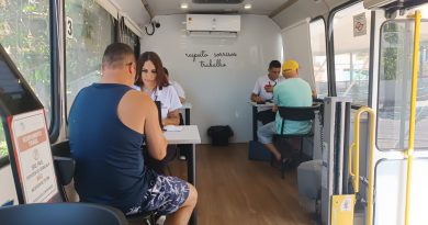 Associação beneficente no bairro do Canindé recebe ônibus do projeto Cidadania Itinerante