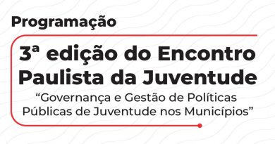 Mais de 800 participantes de 180 municípios já confirmaram presença no 3º Encontro Paulista da Juventude, em São Carlos
